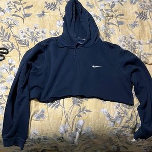 Nike cropped sweatshirt